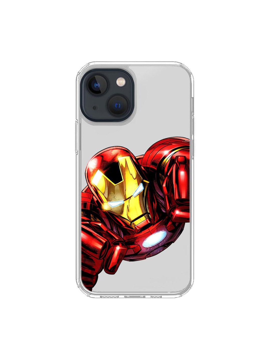 

macmerise Red & Yellow Ironvenger Printed Apple iPhone 13 Mini Mobile Case
