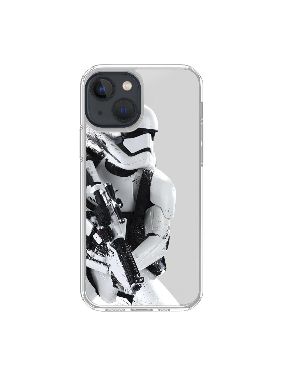 

macmerise Grey & Yellow Trooper Storm iPhone 13 Mobile Back Case