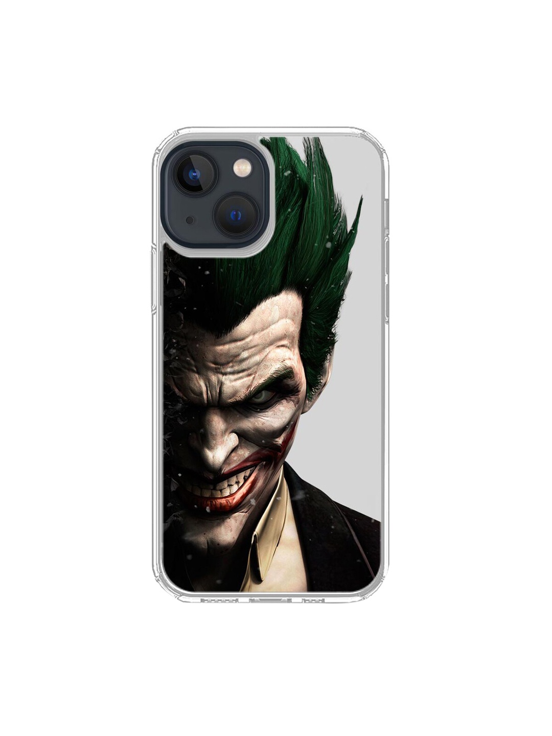 

macmerise Transparent & Black Joker Withers Printed iPhone 13 Mini Back Case