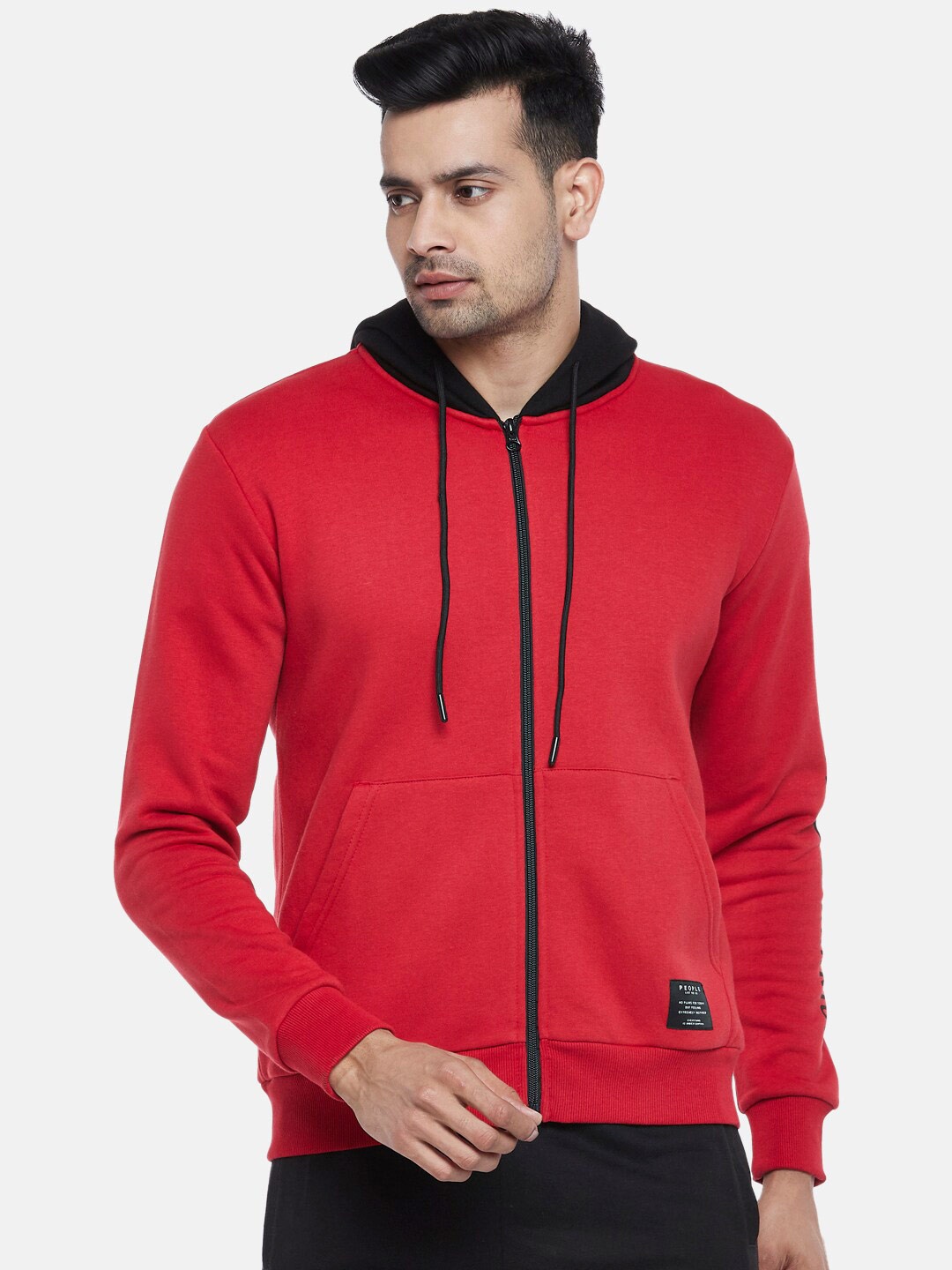 

People Men Red Sweatshirt