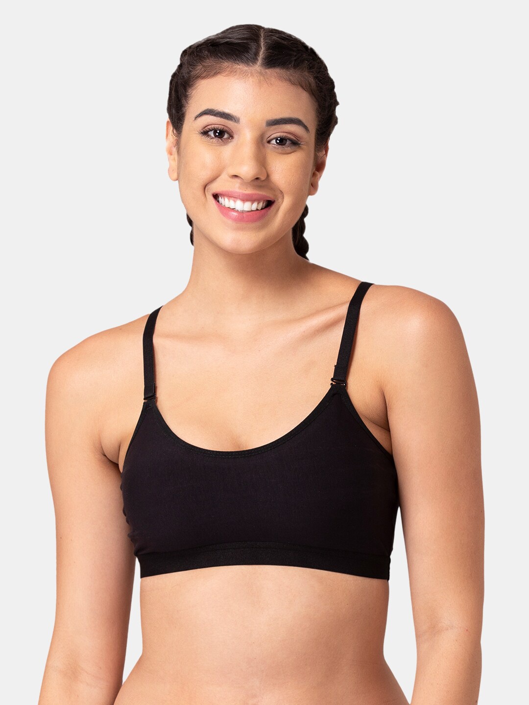 

Tweens Black Workout Bra - Lightly Padded
