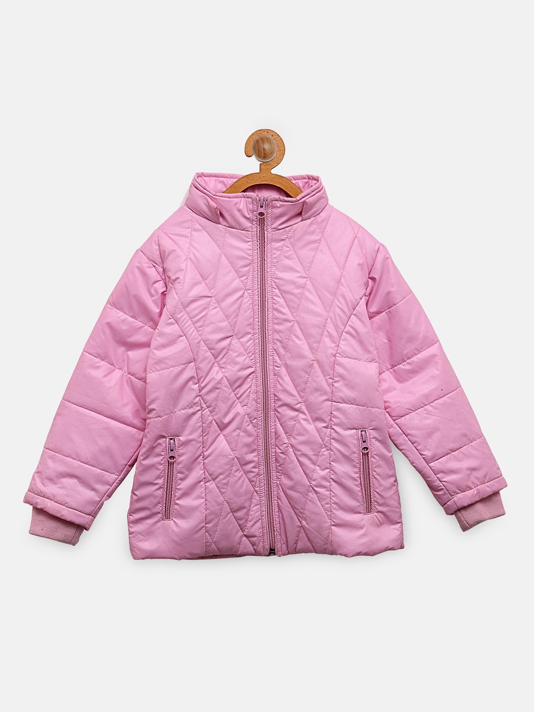 

NYNSH Girls Pink Quilted Jacket