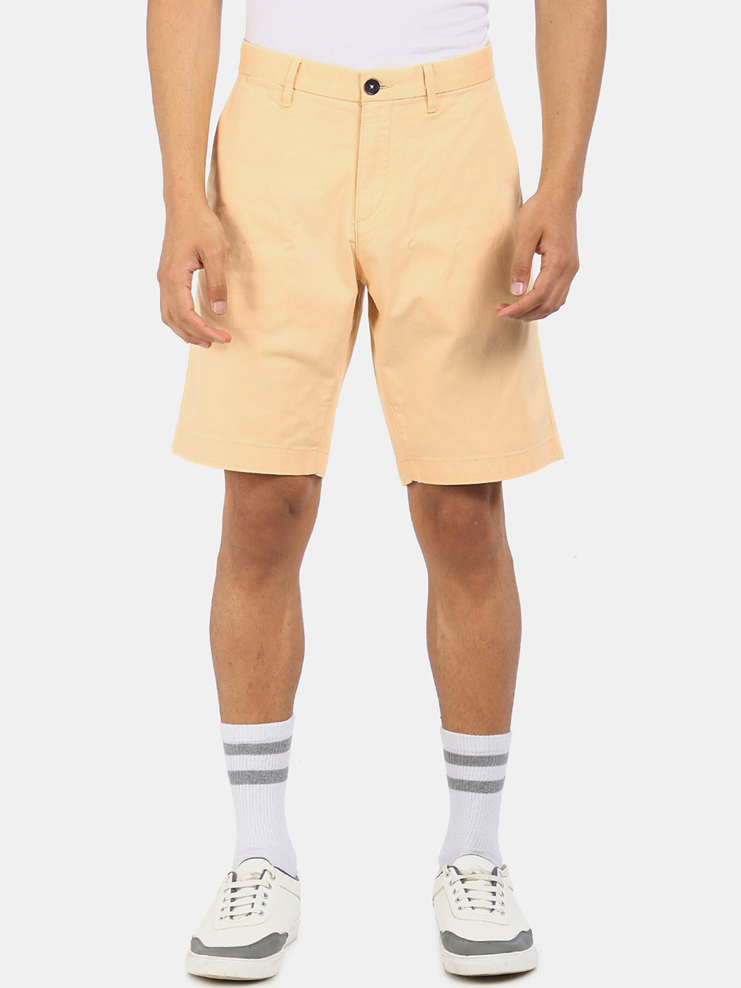 

U.S. Polo Assn. Men Beige Regular Shorts