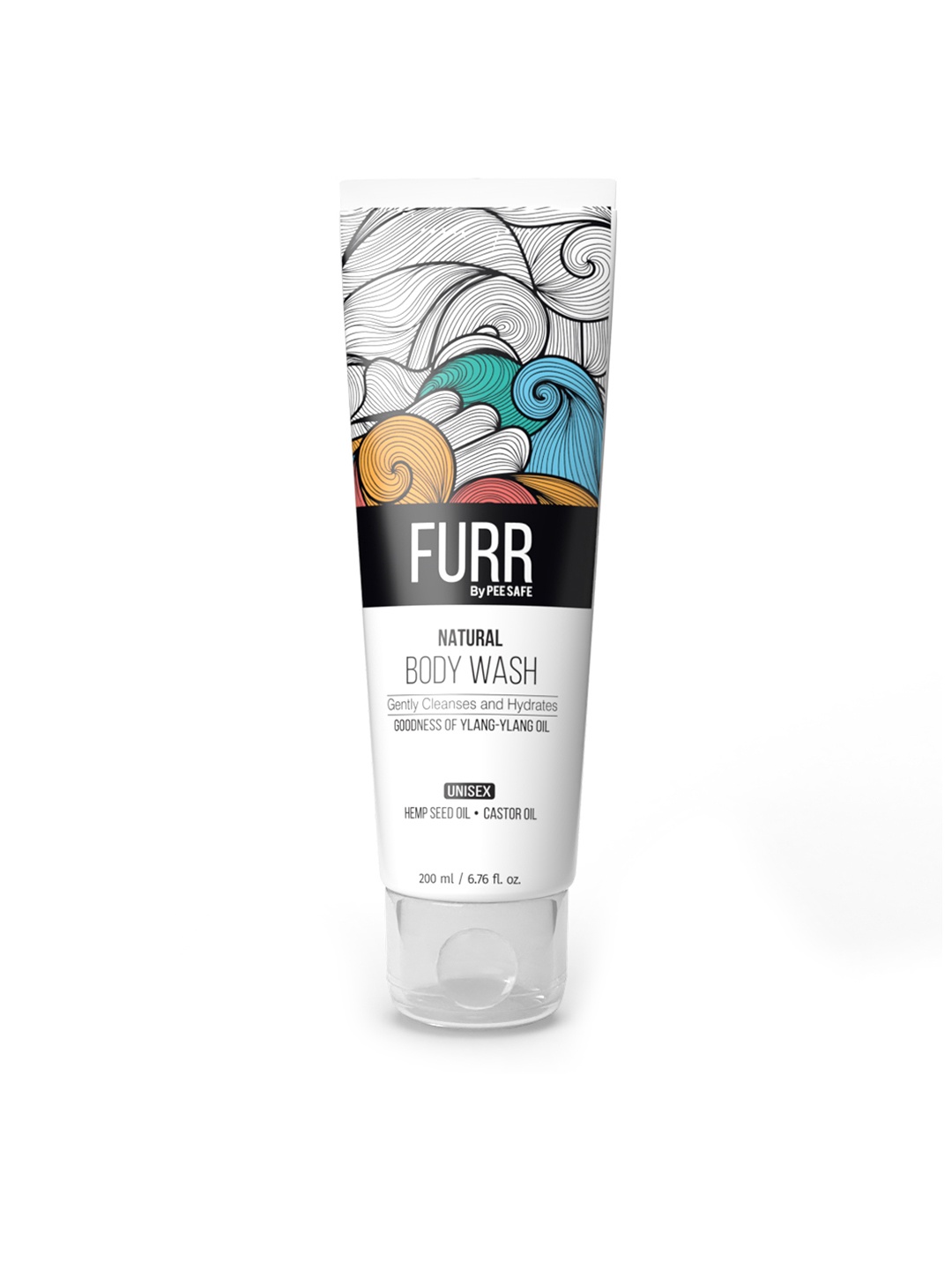 

PEESAFE FURR Natural Body Wash-100 ml, White