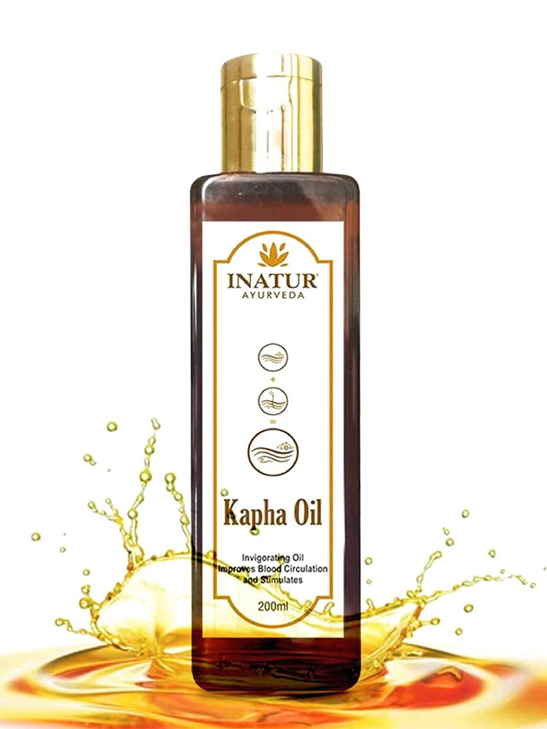 

Inatur Ayurvedic Kapha Oil Massage Oil 200 ml, Yellow