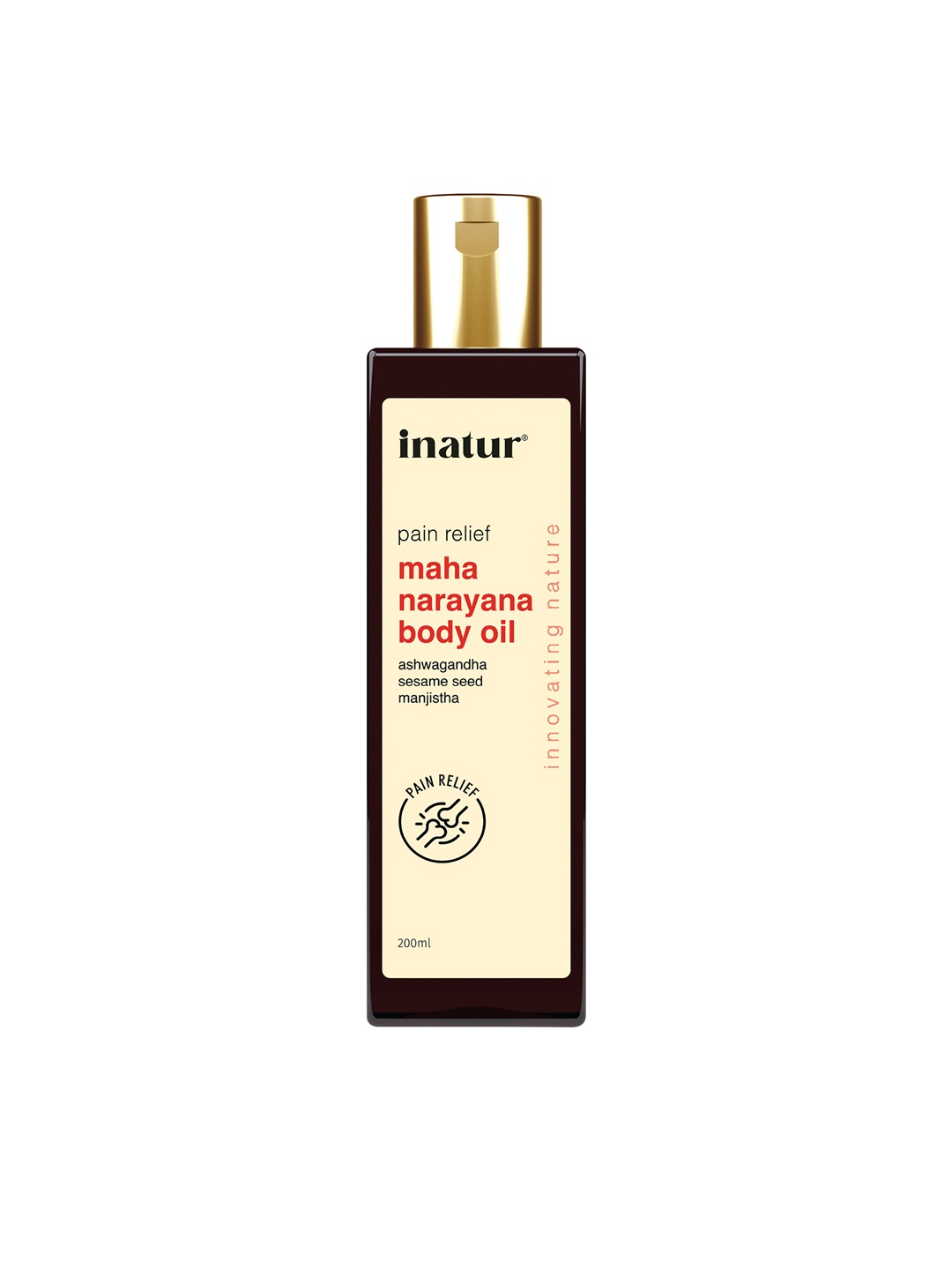 

Inatur Narayana Oil Ayurvedic Massage Oil - 200 ml, Orange