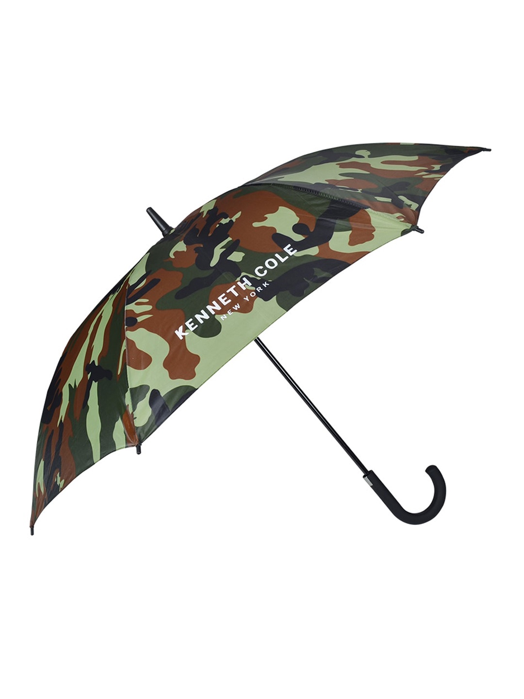 

Kenneth Cole Olive-Green & Brown Camouflage Printed Umbrella