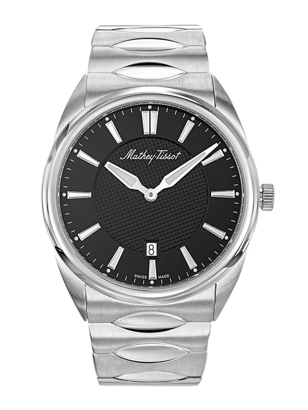 

Mathey-Tissot Men Swiss Made Analog Black Dial Watch H791AN