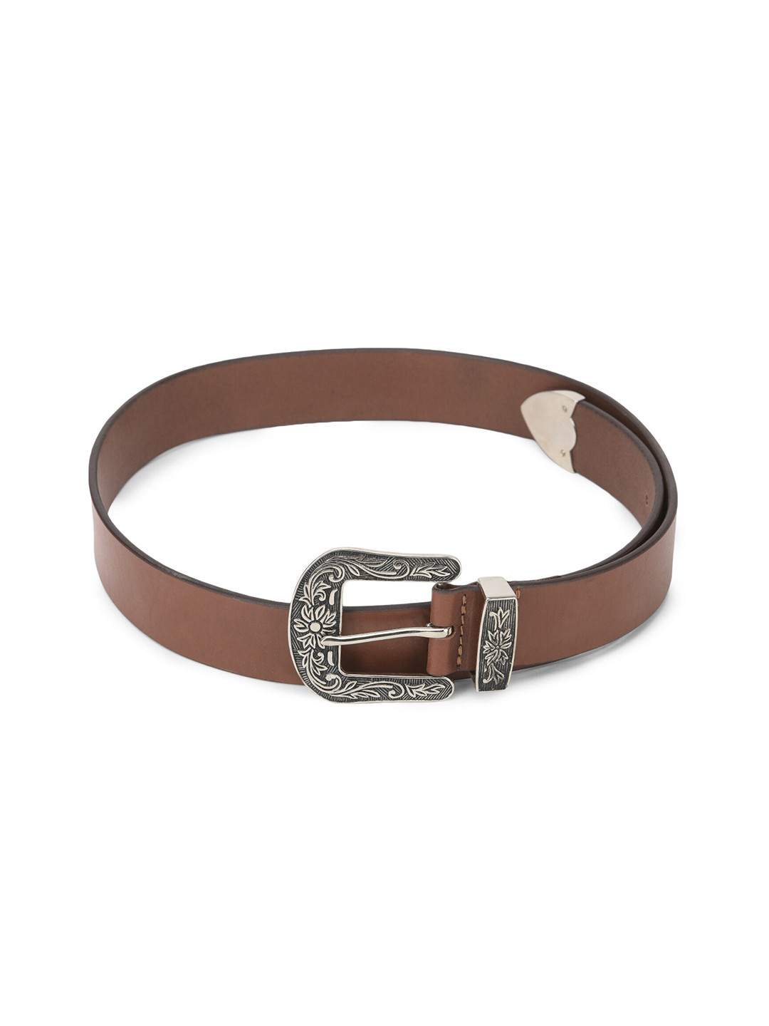 

Aditi Wasan Men Brown Leather Belt