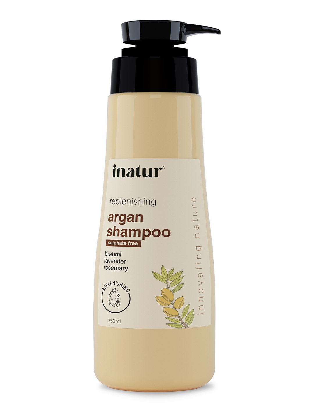 

Inatur Argan Oil Shampoo - 350 ml, Beige