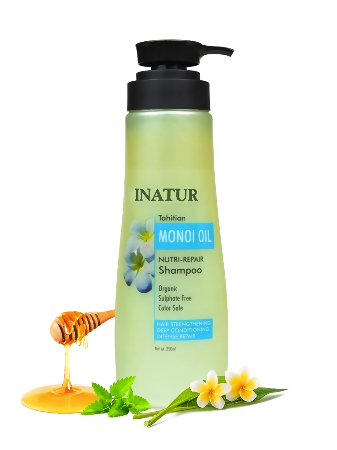 

Inatur Monoi Oil Shampoo - 350 ml, Green