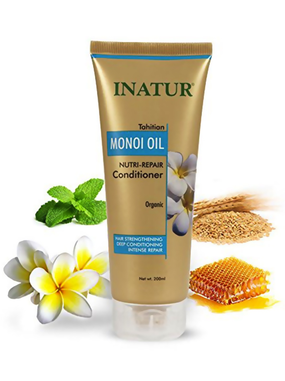 

Inatur Monoi Conditioner - 200 ml, Brown