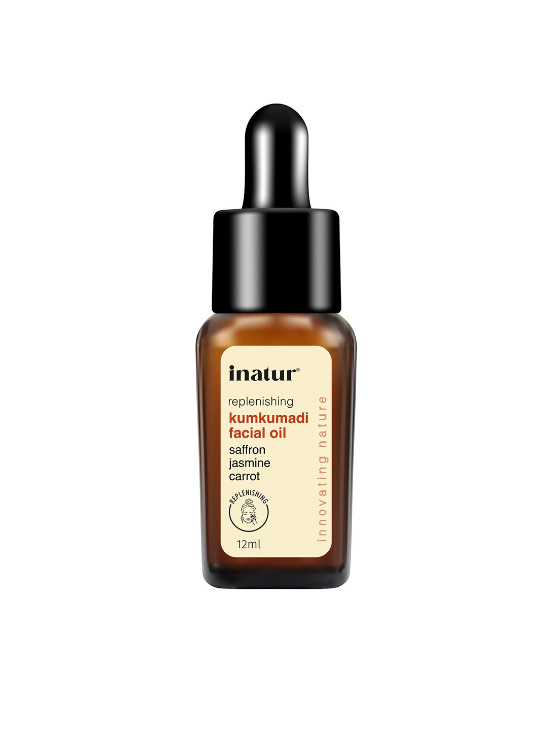 

Inatur Kumkumadi Ayurvedic Facial Oil - 12 ml, Brown