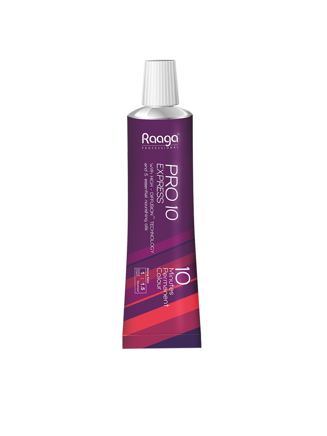 

Raaga PROFESSIONAL Pro 10 Express Permanent Hair Colour - Dark Blonde, Brown