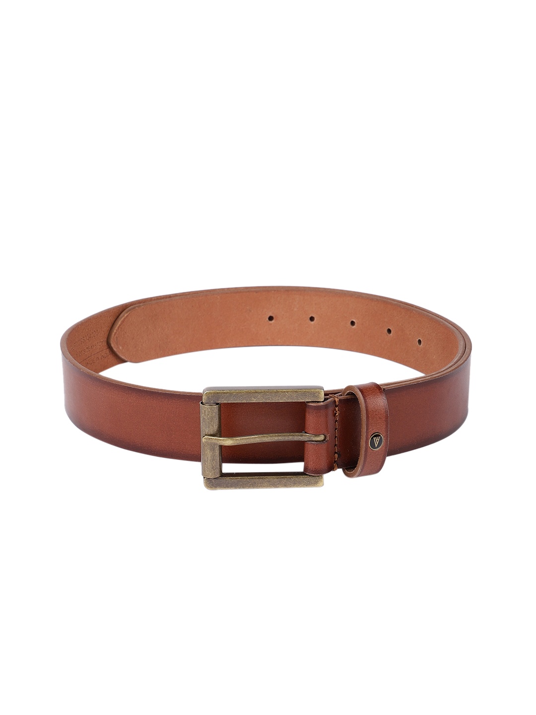 

Van Heusen Men Tan Brown Leather Belt