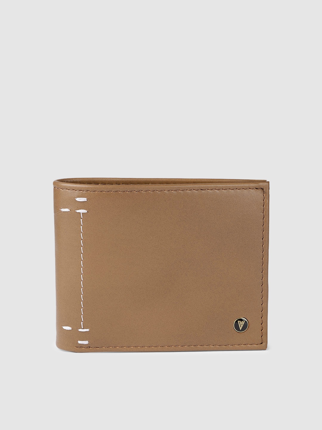 

Van Heusen Men Brown Leather Two Fold Wallet