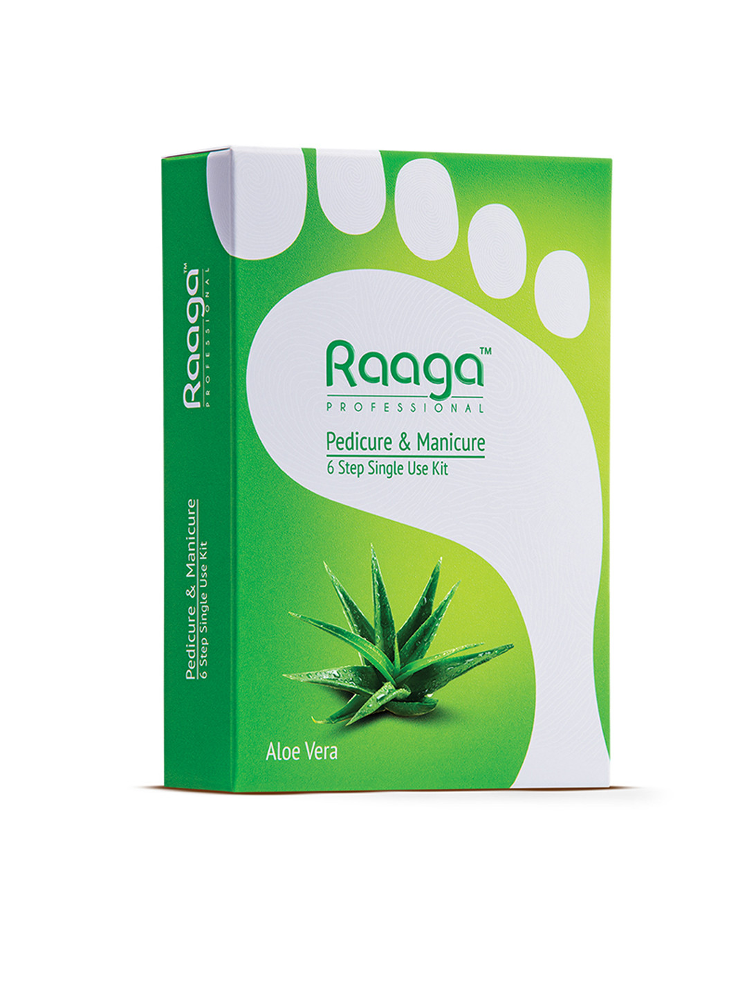 

Raaga PROFESSIONAL Manicure & Pedicure Kit - Aloe Vera, Green