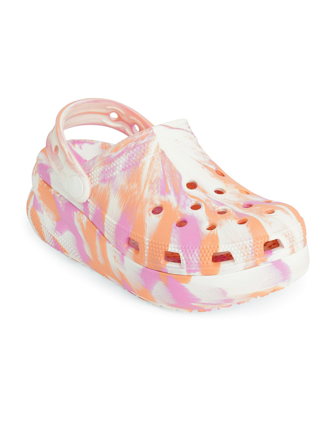

Crocs Kids Orange & Pink Clogs Sandals