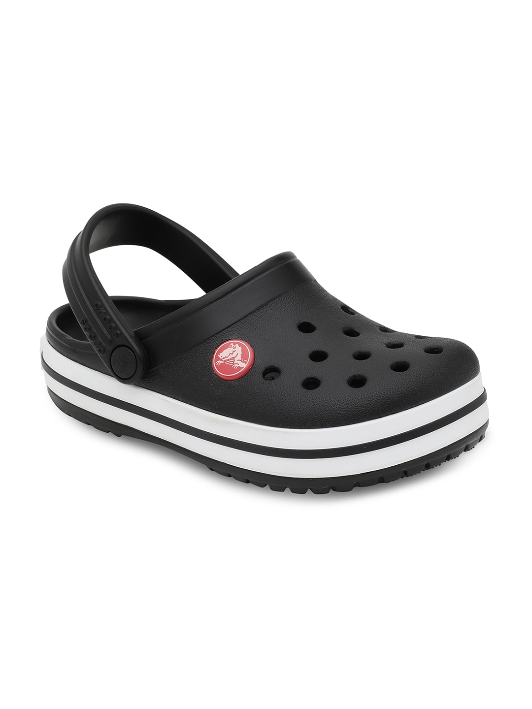 

Crocs Kids Black & White Clogs Sandals