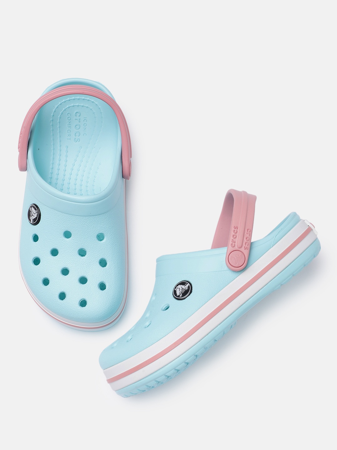 

Crocs Kids Blue Croslite Clogs