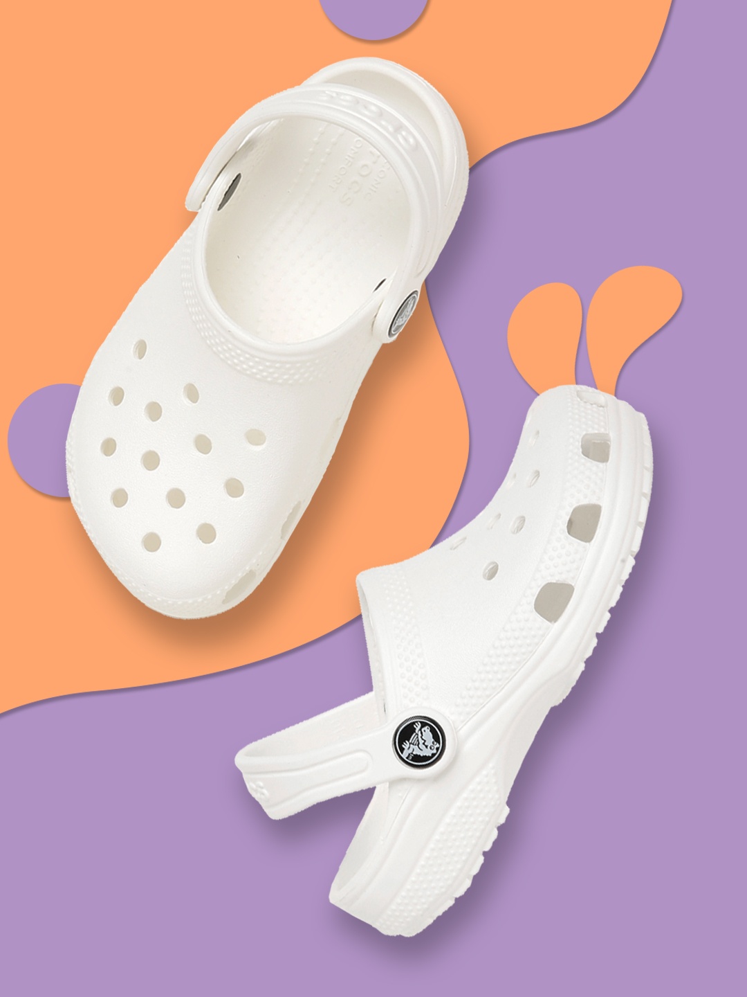 

Crocs Toddler Classic Clog, White