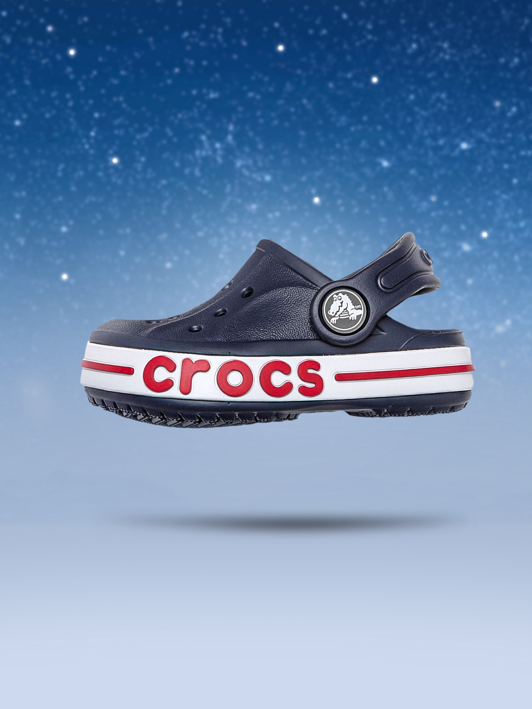 

Crocs Kids Navy Blue Bayaband Clogs