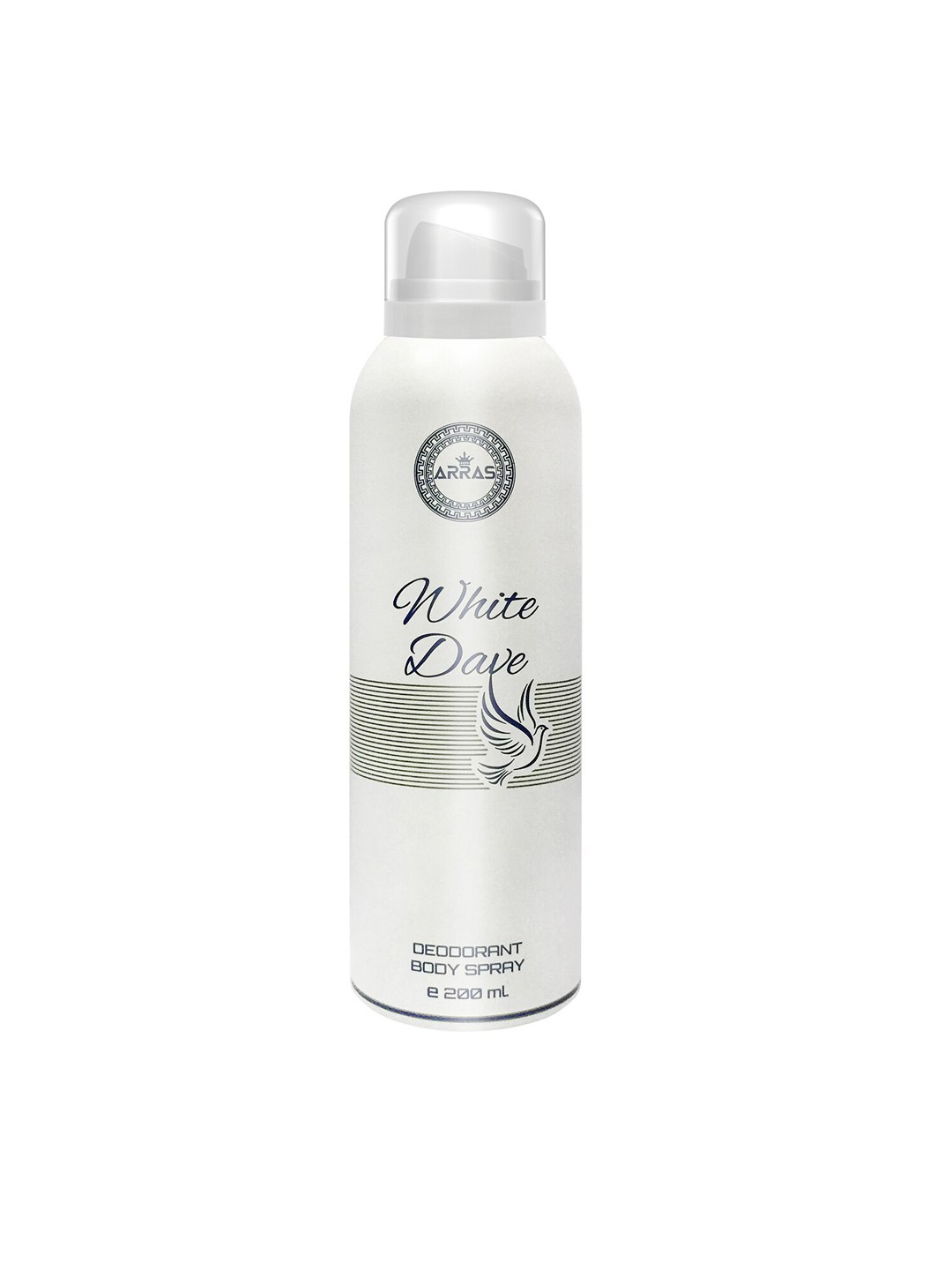 

Arras White Dave Deodorant Perfum Body Spray - 200 ml