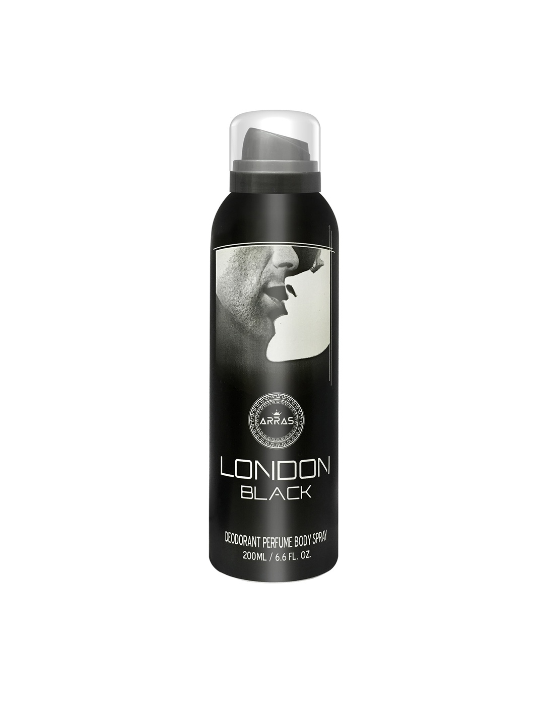 

Arras London Black Deodorant Perfum Body Spray - 200 ml