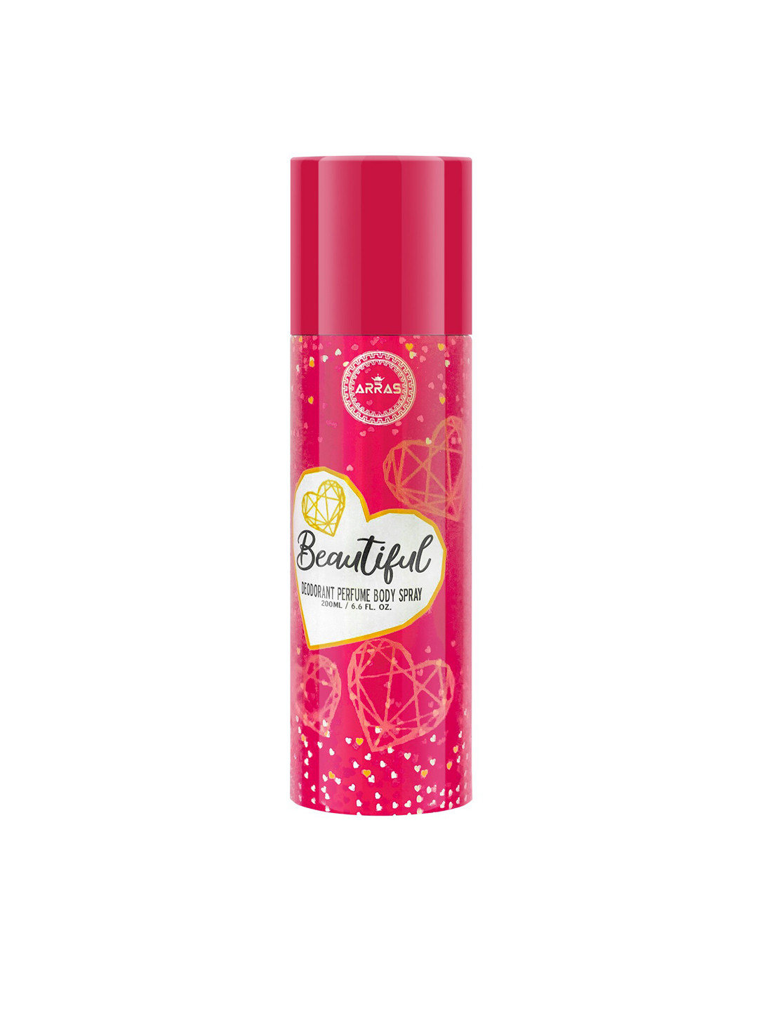 

Arras Beautiful Deodorant Perfum Body Spray, 200ml, Pink