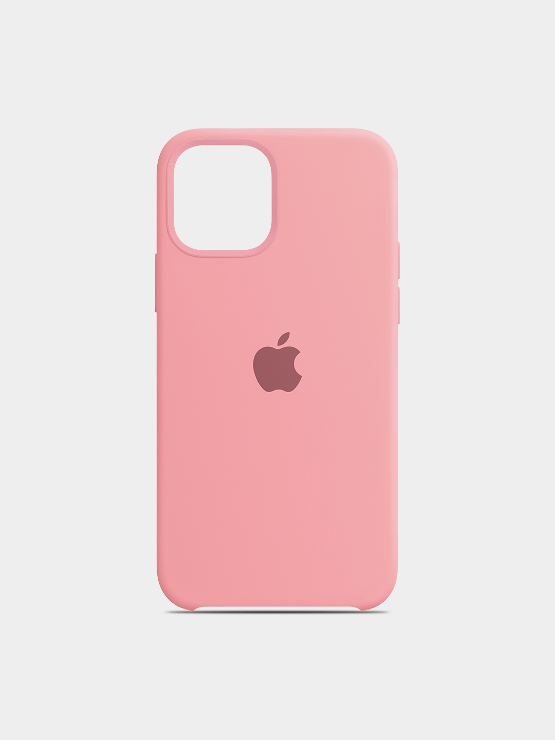 

TREEMODA Peach-Coloured Solid Silicone iPhone 13 Pro Back Case