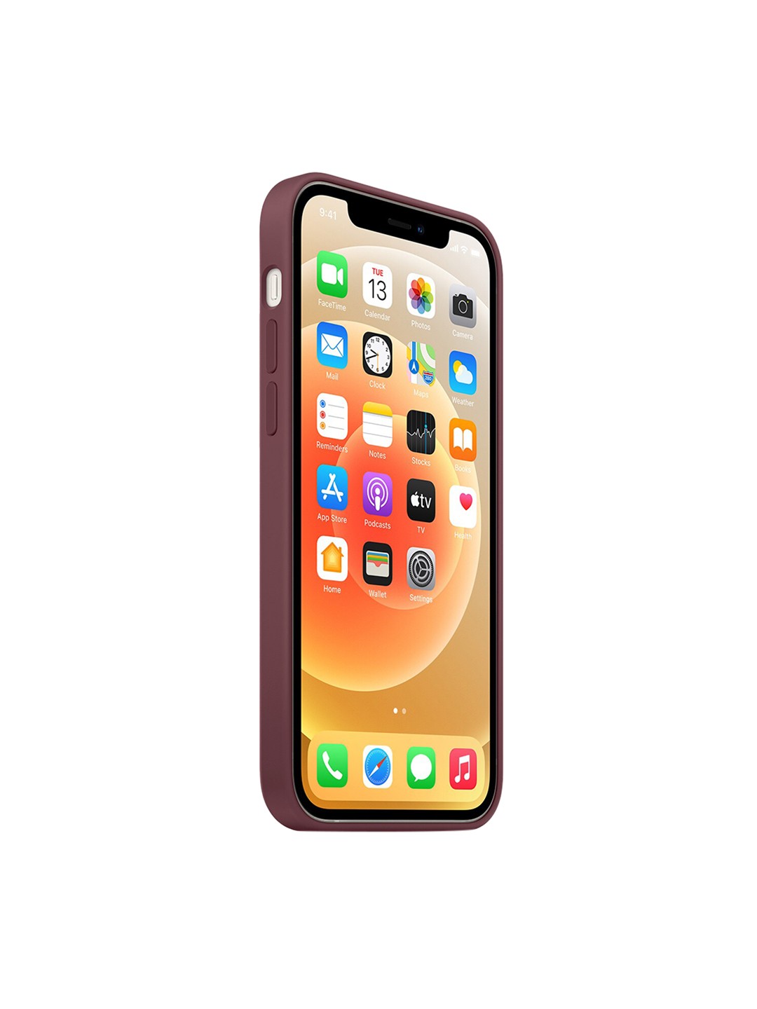 

TREEMODA Mauve Solid iPhone 13 Mini Back Case
