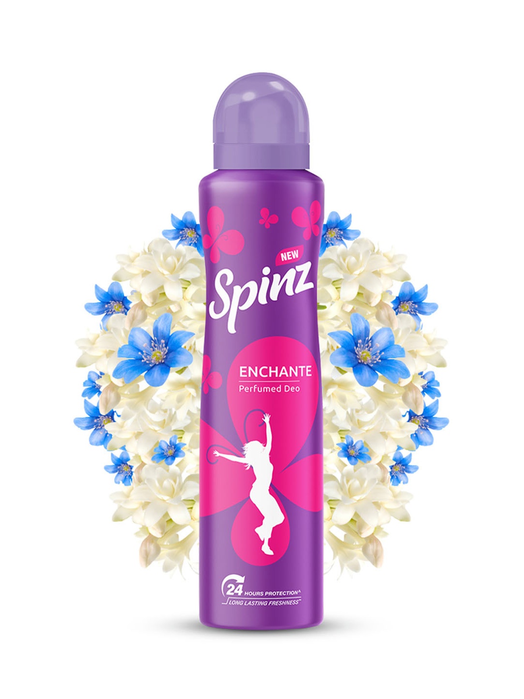 

Spinz Enchante Perfumed Deodorant 200ml, Purple