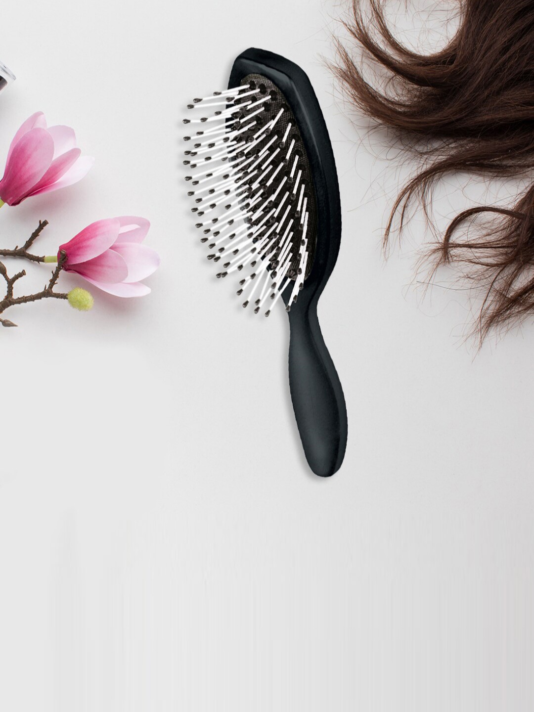 

Trisa White Soft Bristles Hair Brush for Anytime Styling - 658464