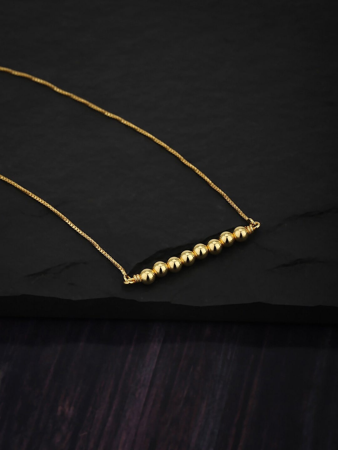 

VANBELLE 925 Sterling Silver Gold-Plated Necklace