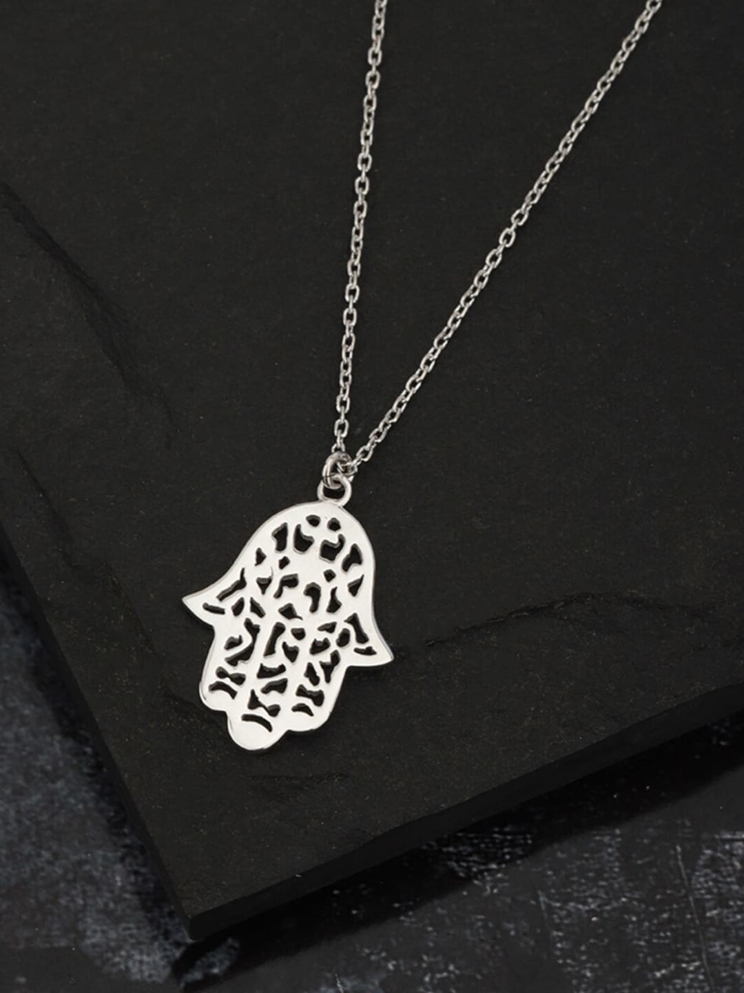

VANBELLE 925 Sterling Silver Rhodium-Plated Chain