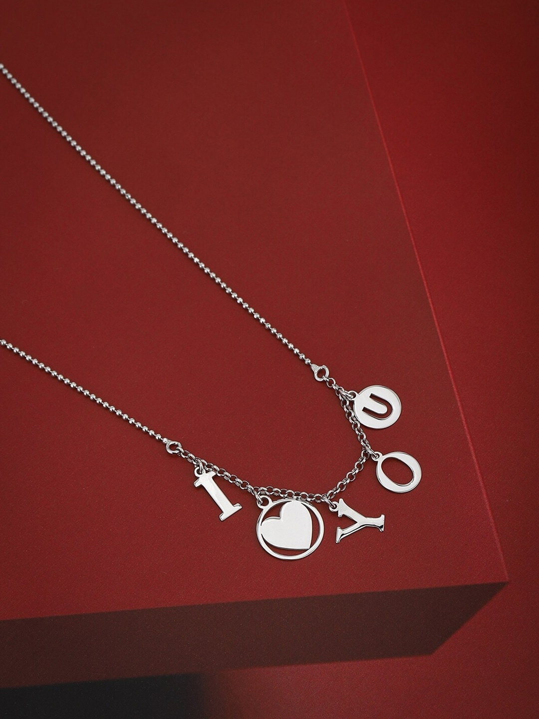 

VANBELLE Rhodium-Plated Silver-Toned 925 Sterling Silver Necklace