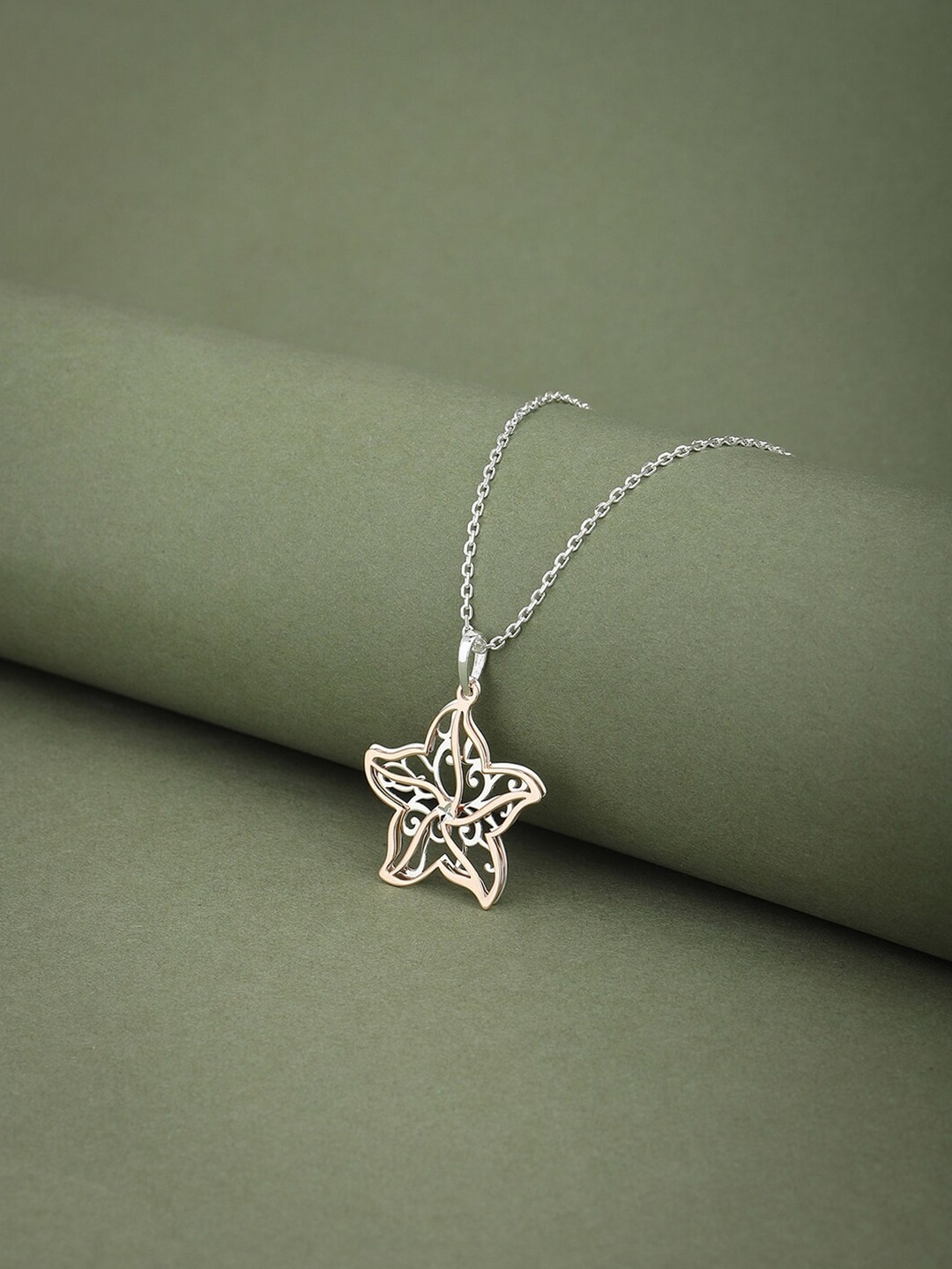 

VANBELLE Women 925 Sterling Silver Star Pendent Necklace