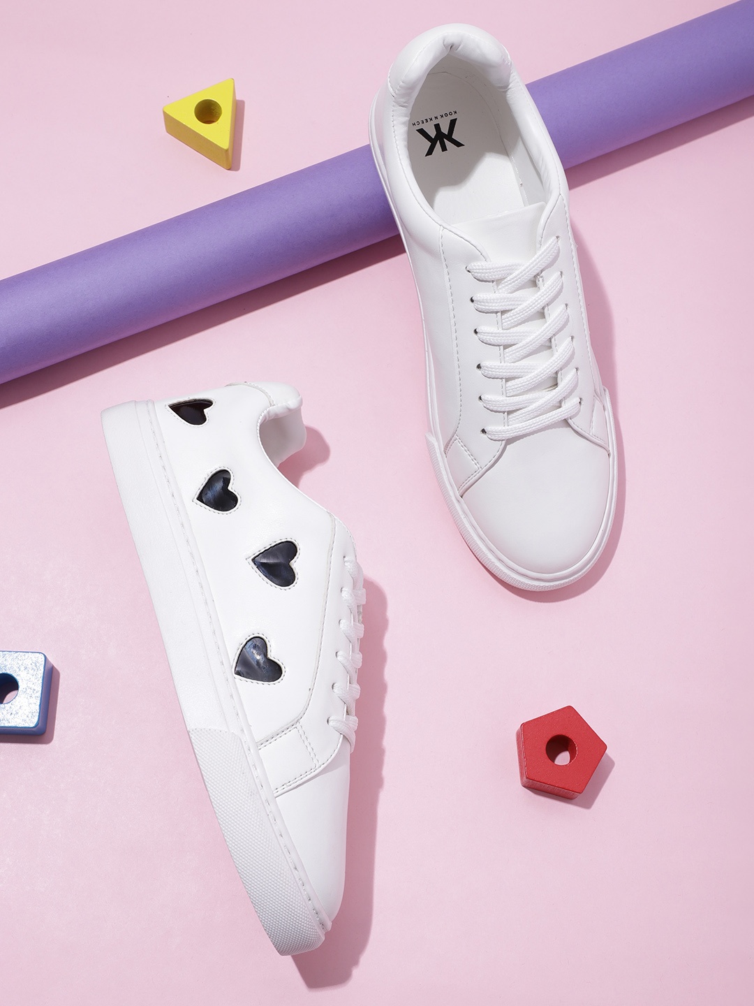 

Kook N Keech Women Everyday Sneakers, White