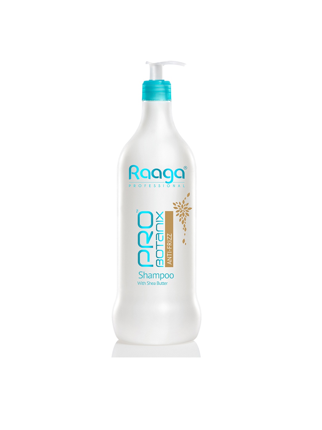 

Raaga PROFESSIONAL Pro Botanix Anti Frizz Shampoo with Shea Butter 1 L, White