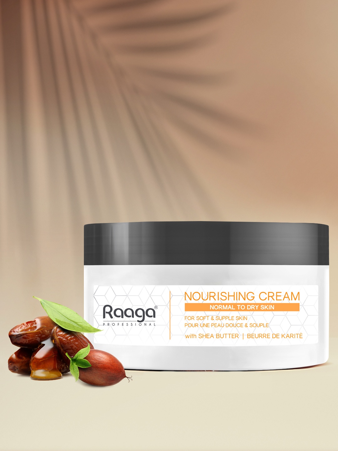 

Raaga PROFESSIONAL Nourishing Cream for Normal to Dry Skin 50g, White