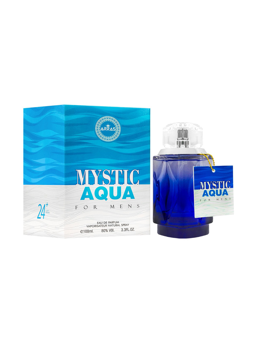 

Arras Men Mystic Aqua Eau De Parfum 100 ml, Blue