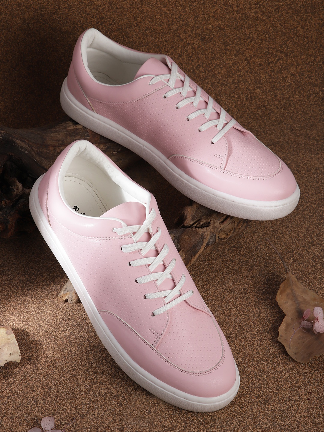 

Roadster Women Pink Perforated Sneakers
