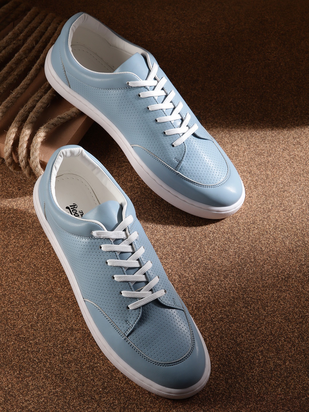 

Roadster Women Blue Perforated Sneakers