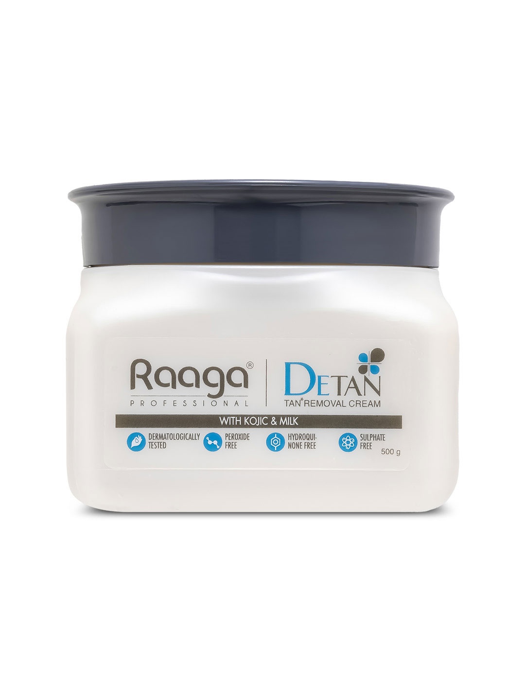 

Raaga PROFESSIONAL De Tan With Kojic & Milk 500 g, White