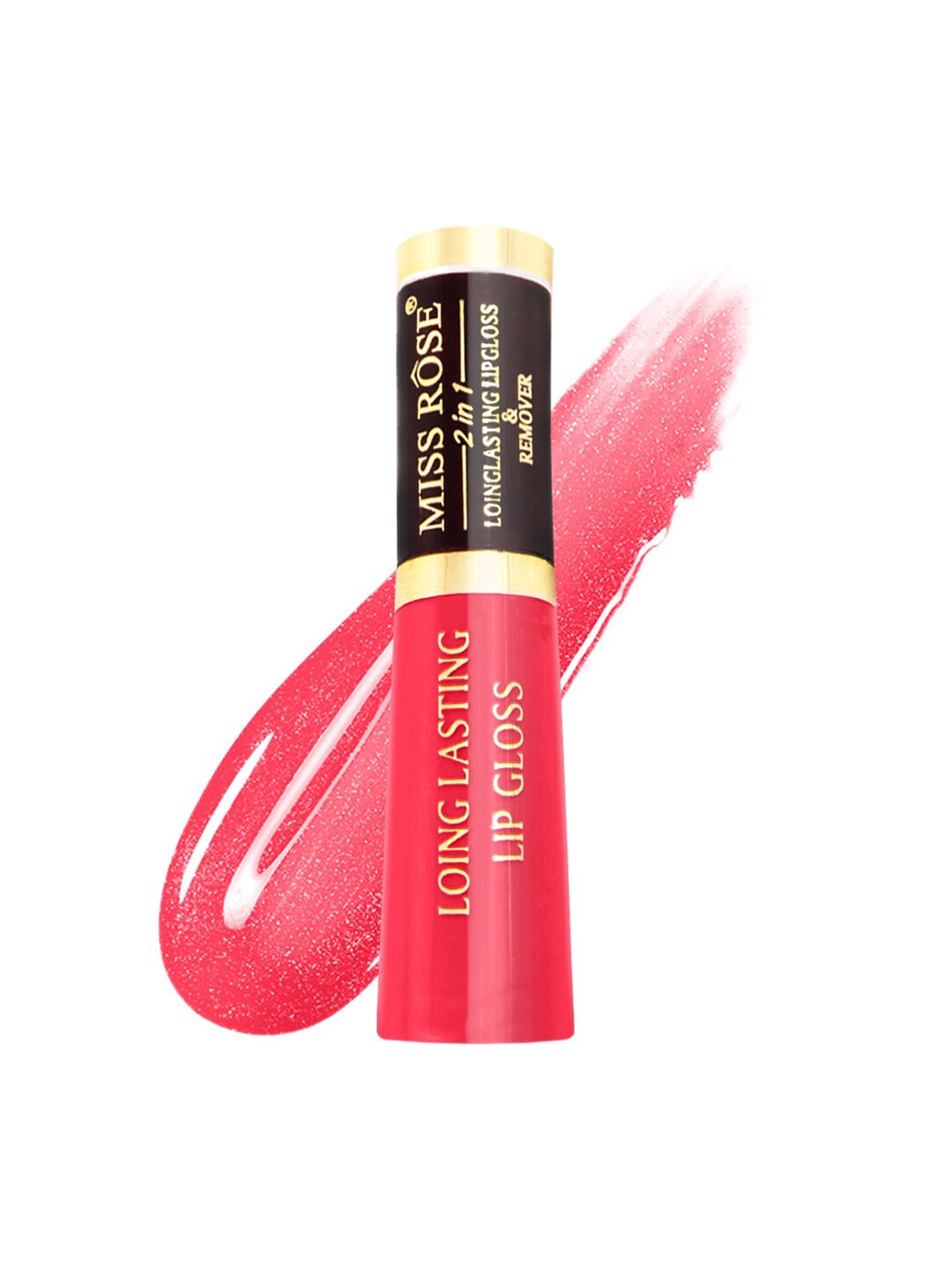 

MISS ROSE 09 Red 2 In 1 Long Lasting Lipgloss & Lip Makeup Remover 20g