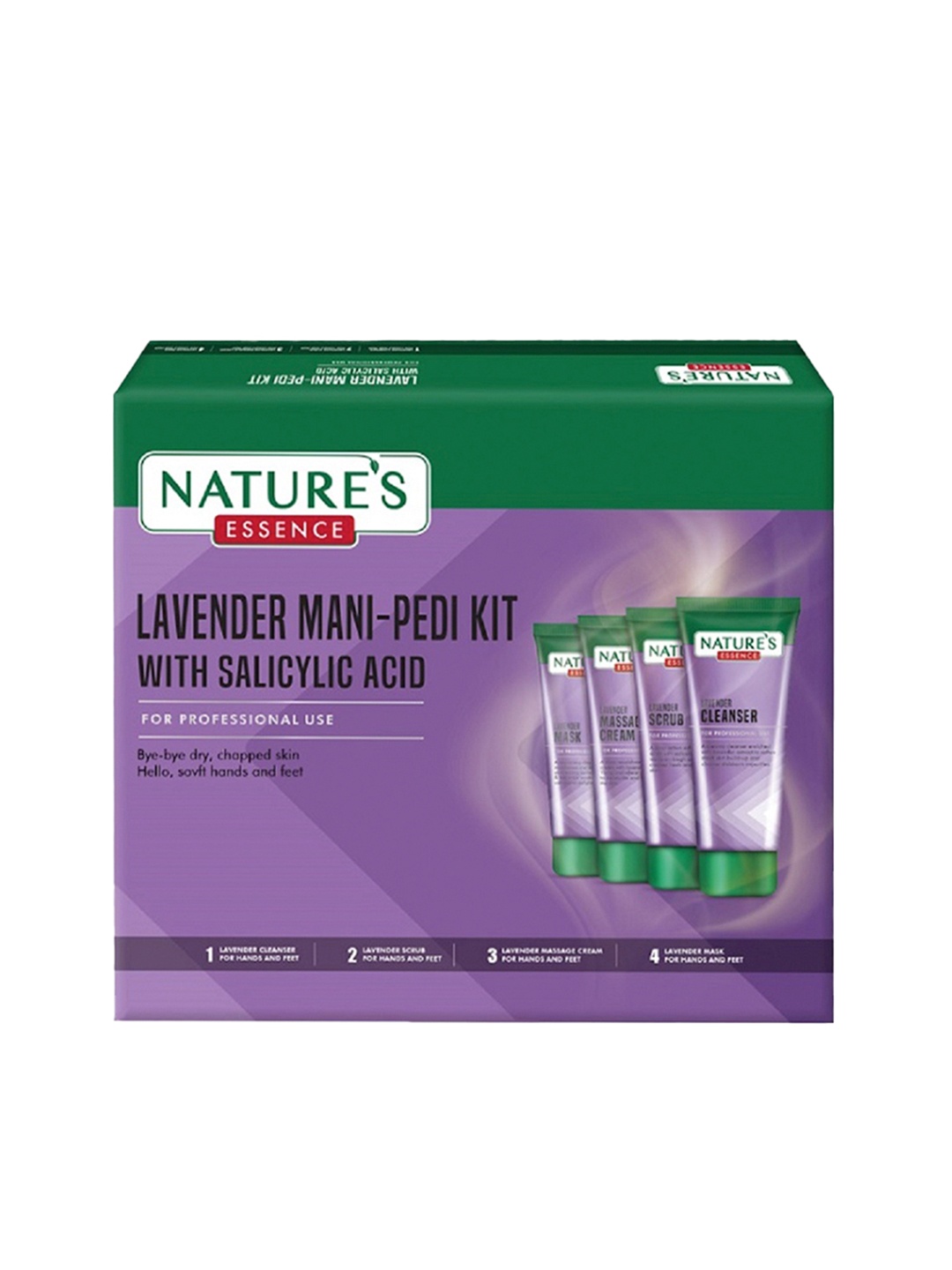 

Natures Essence Lavender Mani-Pedi Kit with Salicylic Acid & Wheat Germ