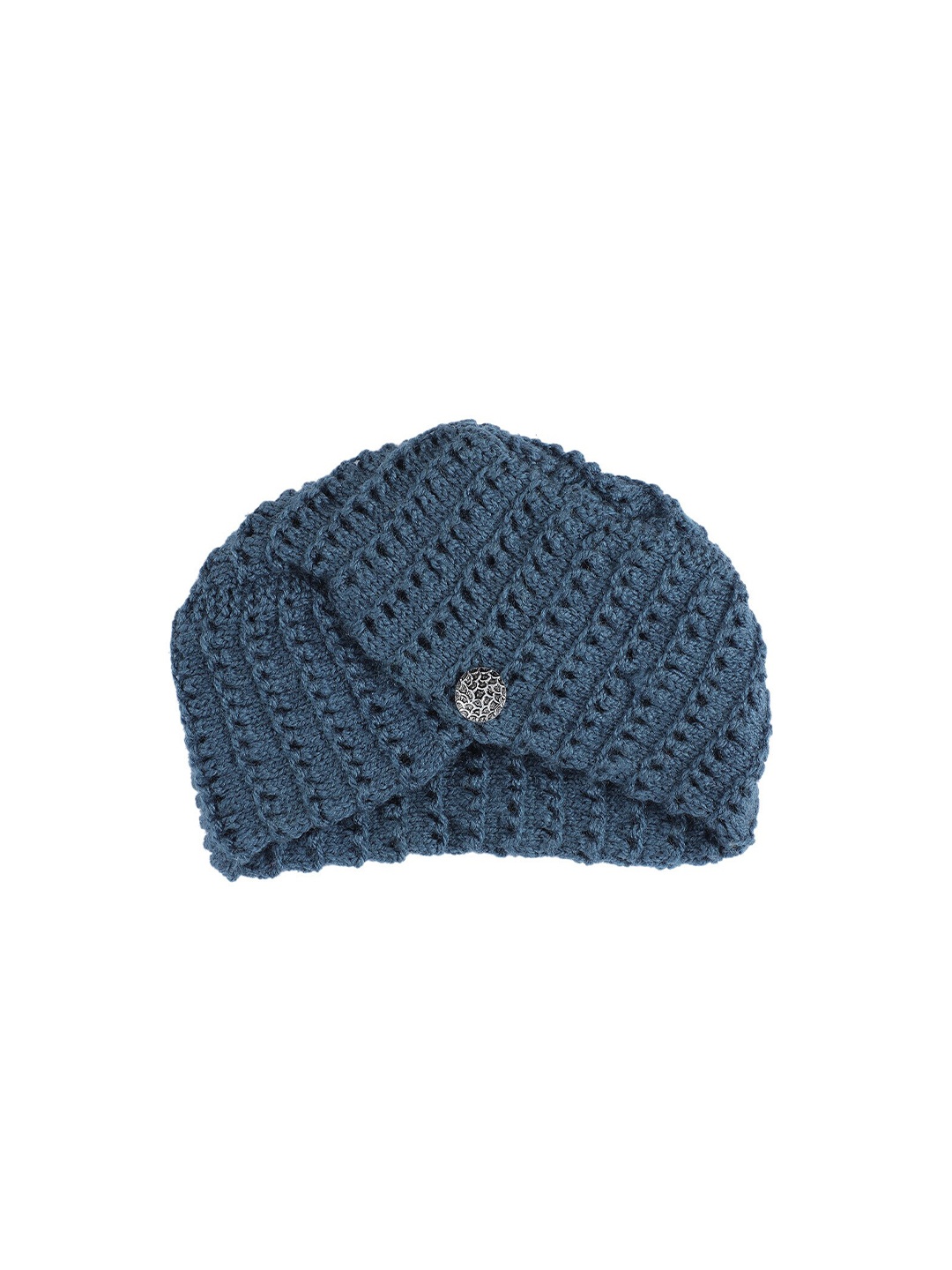 

Bharatasya Kids Grey Self Design Beanie Cap