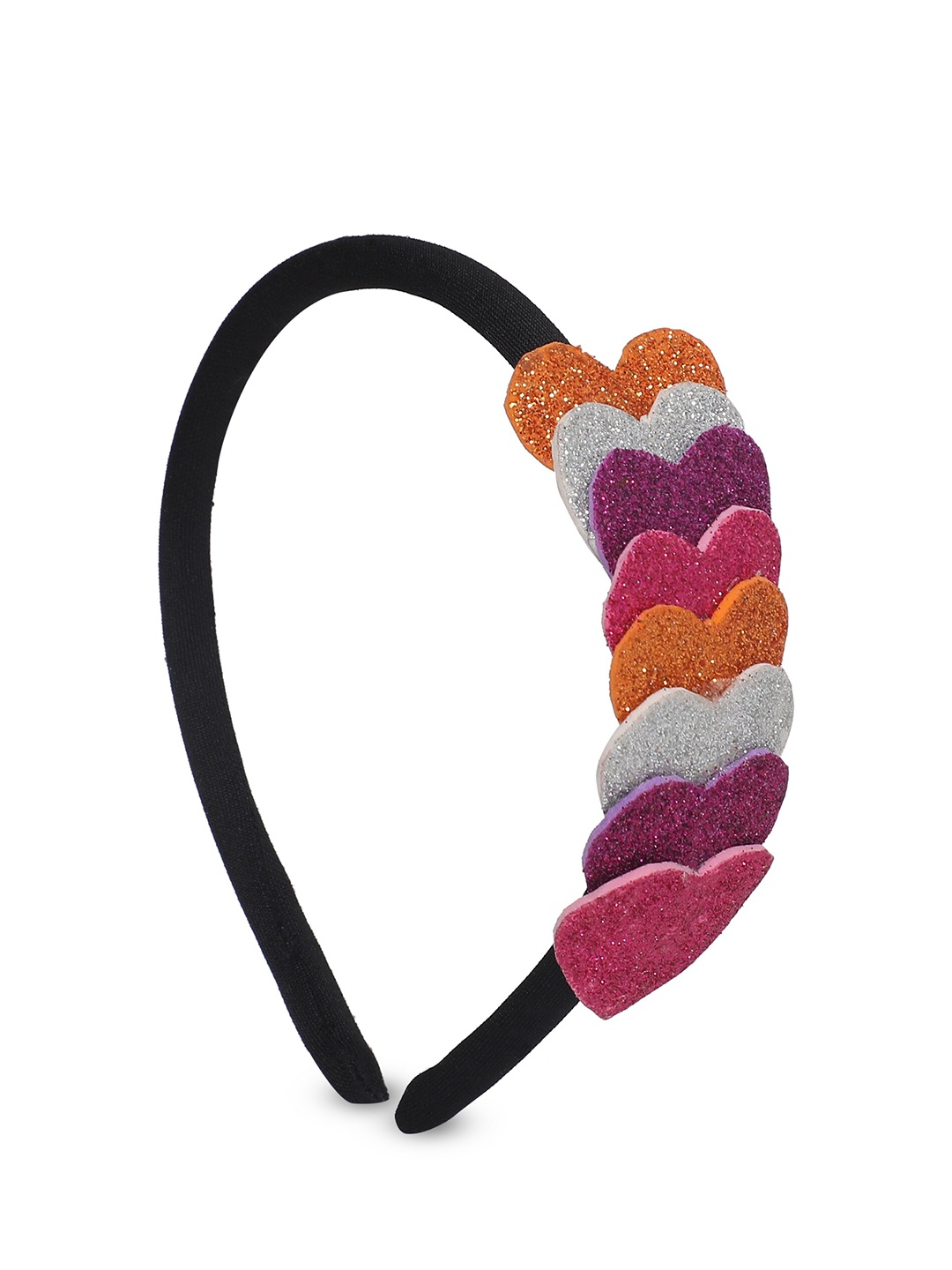 

Samsara Couture Girls Pink & Orange Hairband