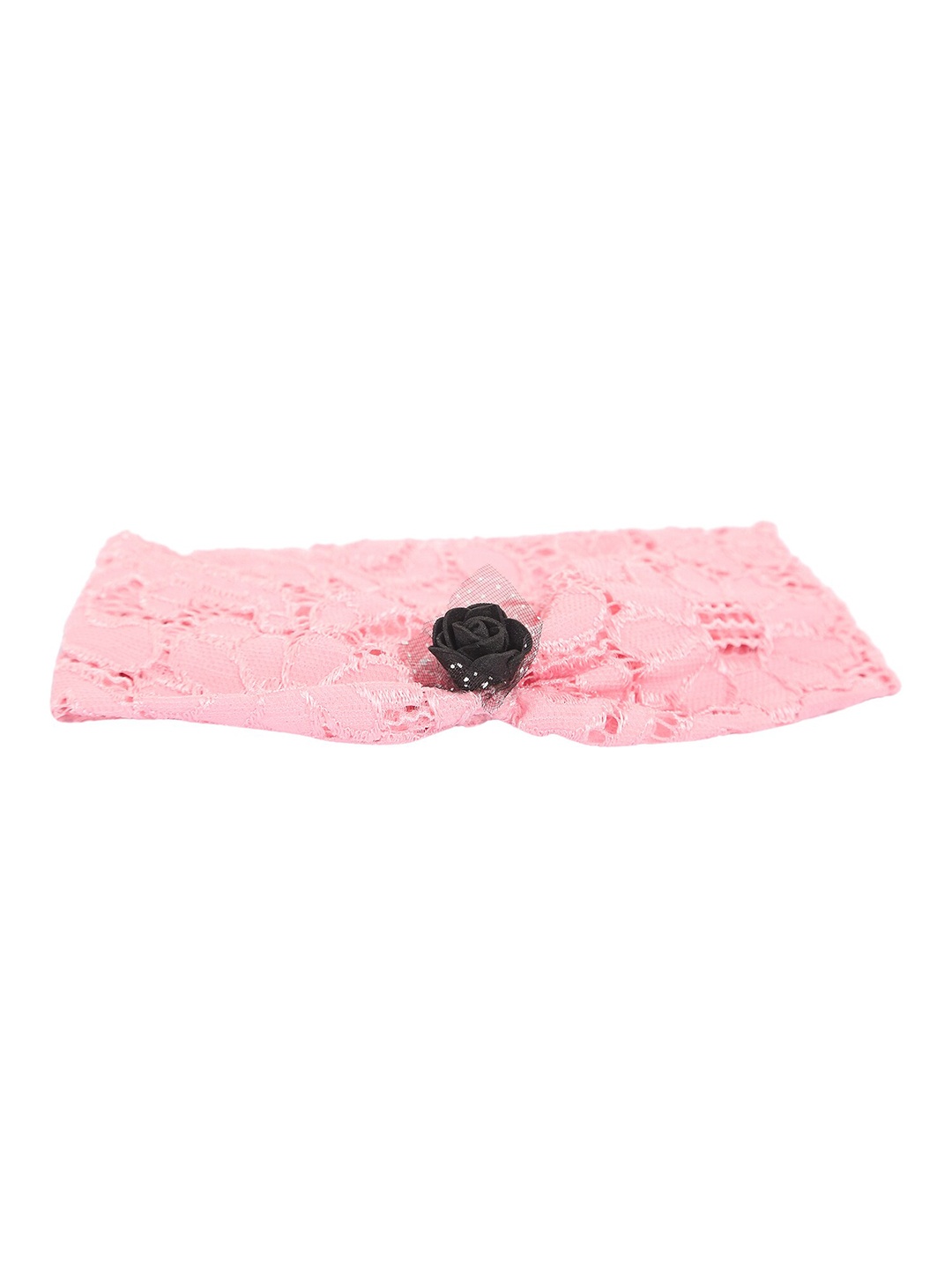 

Samsara Couture Girls Pink Velvet Hairband
