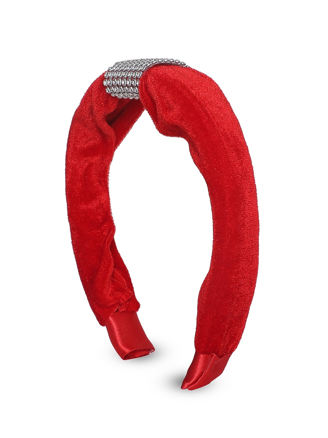 

Samsara Couture Girls Red Plastic Hairband